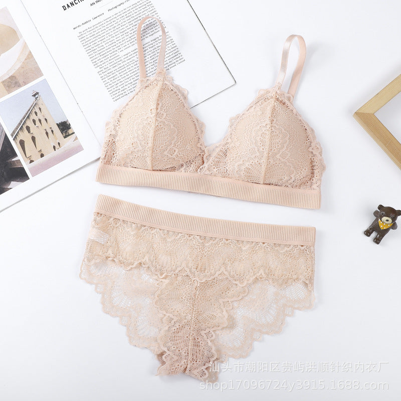 Graceful Thin Padded Bra set