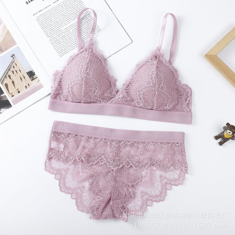 Graceful Thin Padded Bra set