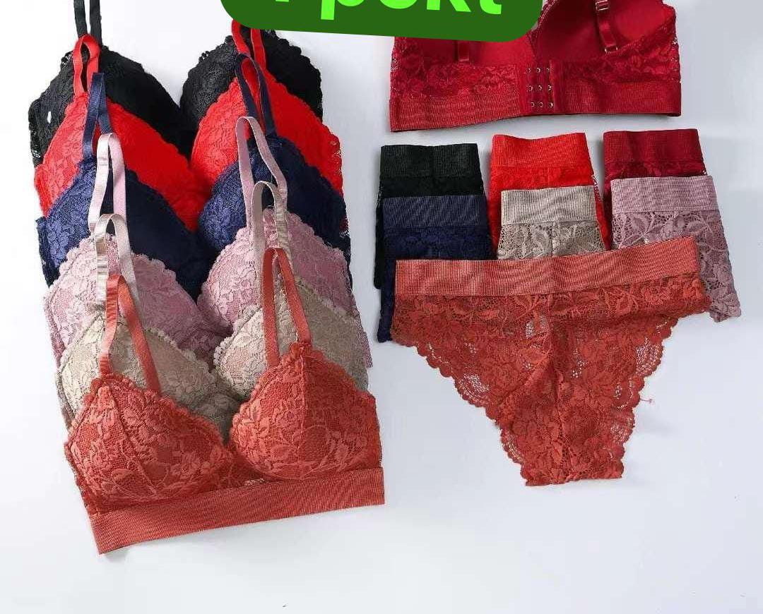 Graceful Thin Padded Bra set