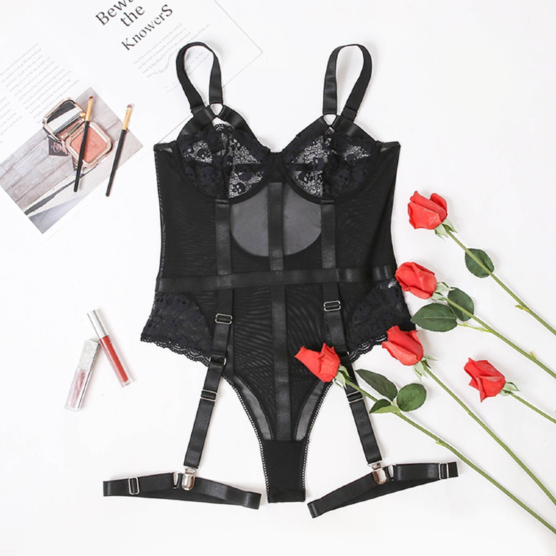 Luxury Lace Lingerie Ensemble