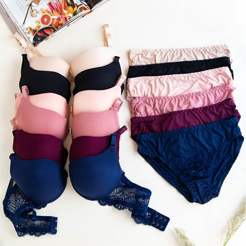 Blossom Classic Floral Thin Padded Bra