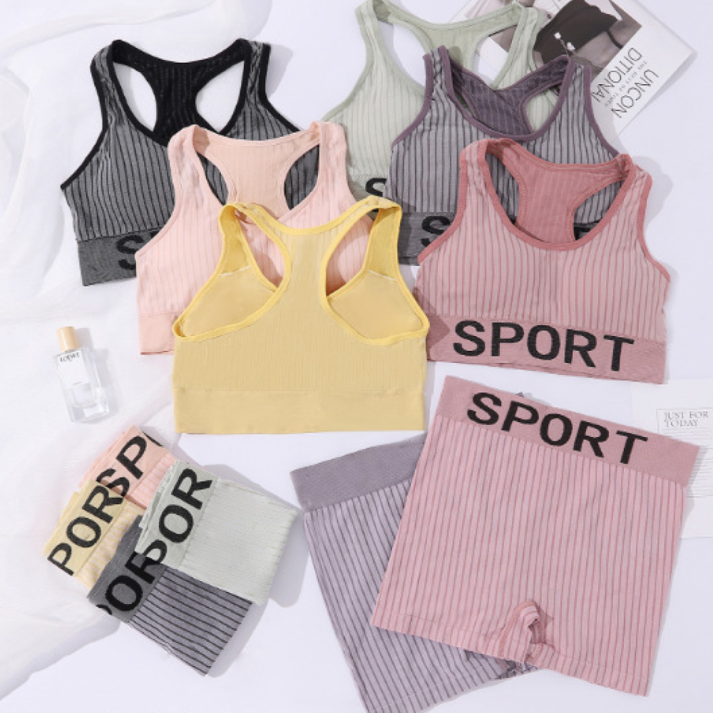 Embrace Padded Sports Bra Set