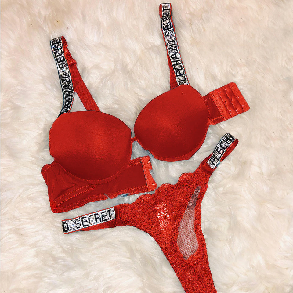 Soft Nylon Push up Stylish Bra Set