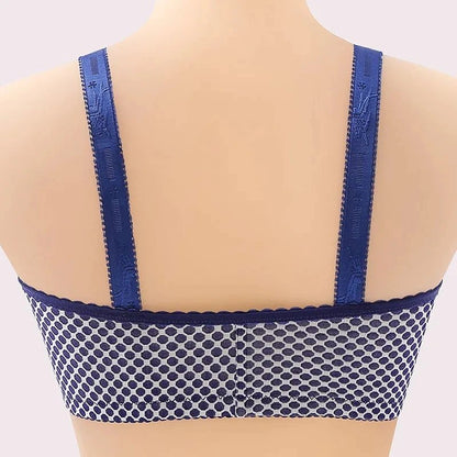 Front Hook Thin Padded Chic Design Bra