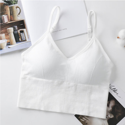 Feminine Elegant Padded Wireless Bra