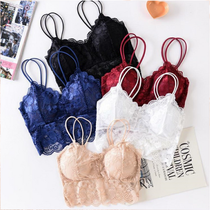 Whisper Soft Lace Padded Bra