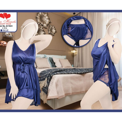 Luxury Short Silk & Satin Nightwear