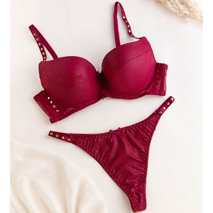 Comfortable Elegant Soft Bra set