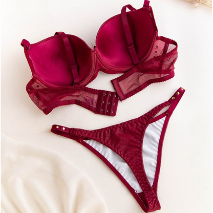 Comfortable Elegant Soft Bra set