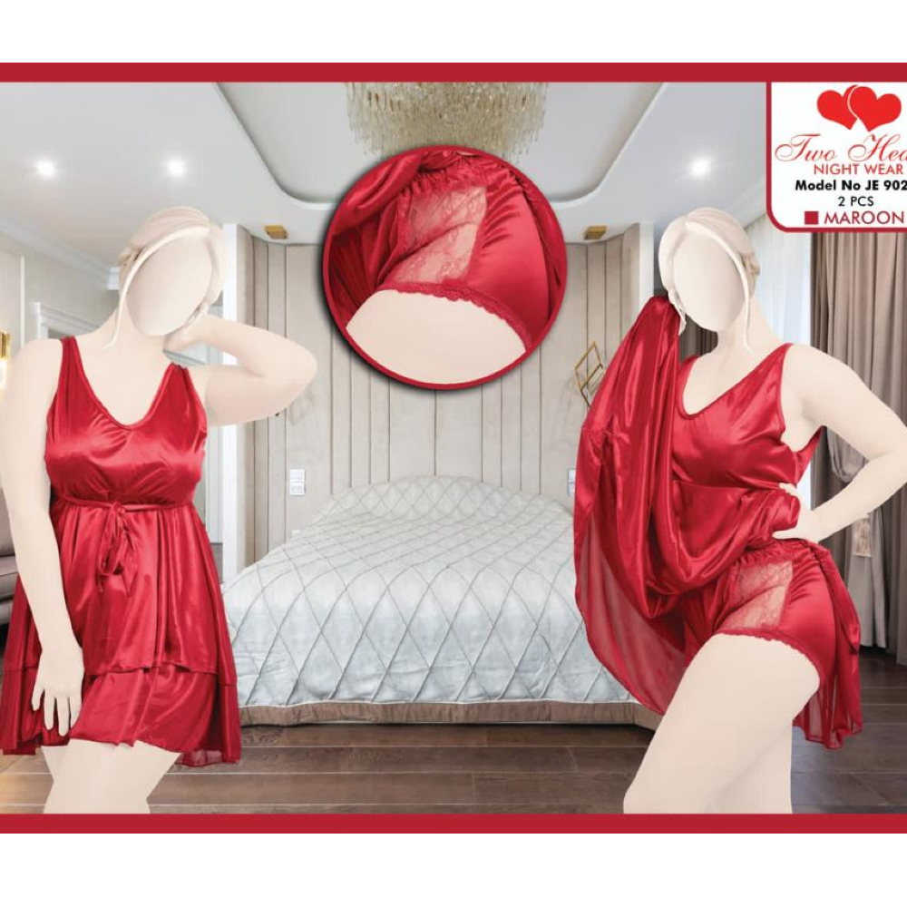 Luxury Short Silk & Satin Nightwear