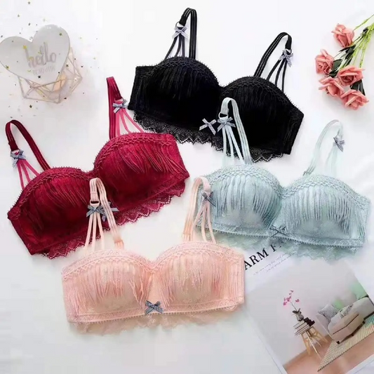 Graceful Supportive Comfortable Lace Design Bra