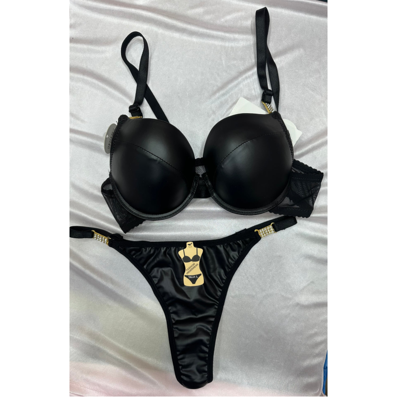 (Copy) Soft Leather Elegant Beauty Bra Set