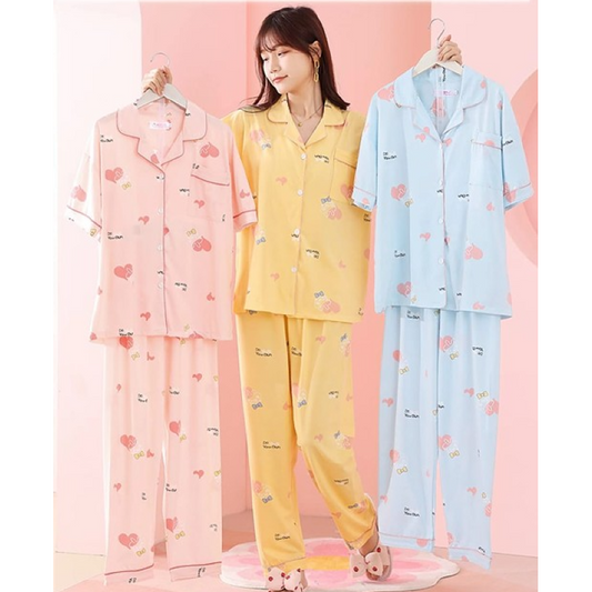 Soft Elegant Cotton Night Wear